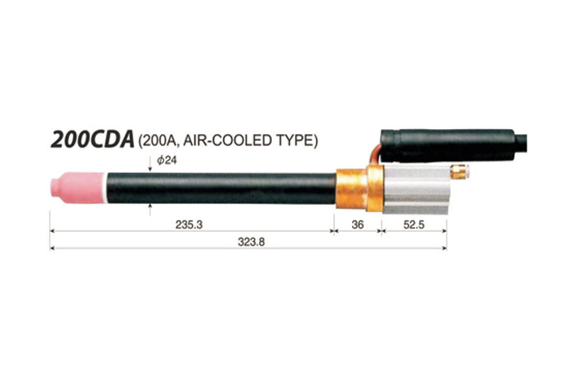 TIG水冷氬弧焊槍200CDA